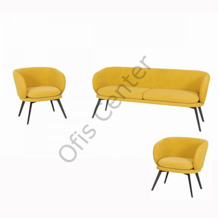 Ferri Kanepe Takımı 1 adet 2 li, 2 adet tekli